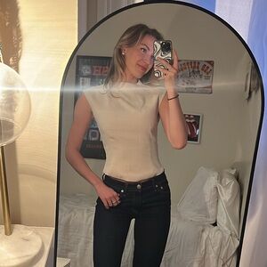 Oddmuse The Ultimate Muse Sleeveless Top in Oat